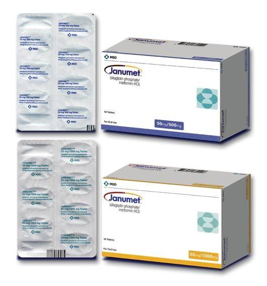 Janumet (Sitagliptin + Metformin)